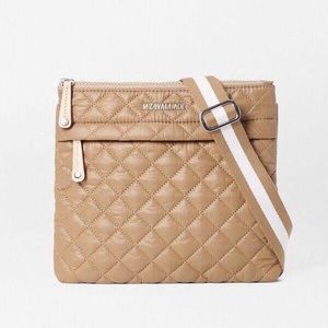 MZ Wallace Caramel Metro Flat Crossbody